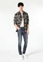 thumb-Afficher les détails de Chemise À Manches Longues Anthracite Regular Fit   Homme