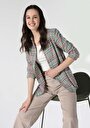 thumb-Afficher les détails de Chemise À Manches Longues Vert Regular Fit   Femme