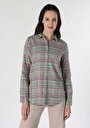 thumb-Afficher les détails de Chemise À Manches Longues Vert Regular Fit   Femme