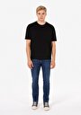 thumb-Afficher les détails de 044 Karl Pantalon Bleu   En  Straight Fit Homme