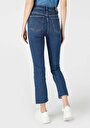 thumb-Afficher les détails de 771 Emery Pantalon Denim Crop Flare High Rise En  Regular Fit Femme