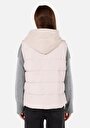 thumb-Afficher les détails de Gilet Beige Regular Fit Femme