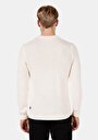 thumb-Afficher les détails de Pull Ecru Regular Fit Manches Longues  Homme