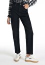 thumb-Afficher les détails de 884 Lauren Pantalon Denim Straight Leg High Rise En  Straight Fit Femme