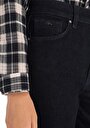 thumb-Afficher les détails de 884 Lauren Pantalon Denim Straight Leg High Rise En  Straight Fit Femme