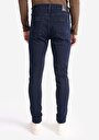 thumb-Afficher les détails de 041 Danny Pantalon Bleu Foncé Slim Leg Low Rise En  Slim Fit Homme