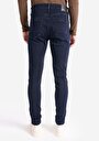 thumb-Afficher les détails de 041 Danny Pantalon Bleu Foncé Slim Leg Low Rise En  Slim Fit Homme