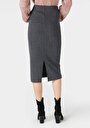 thumb-Afficher les détails de Jupe Anthracite Slim Fit    Femme