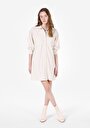 thumb-Afficher les détails de Robe Ecru Slim Fit    Femme