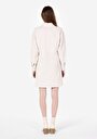 thumb-Afficher les détails de Robe Ecru Slim Fit    Femme