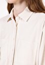 thumb-Afficher les détails de Robe Ecru Slim Fit    Femme