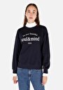 thumb-Afficher les détails de Pull-over Marine Regular Fit  Femme