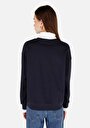 thumb-Afficher les détails de Pull-over Marine Regular Fit  Femme