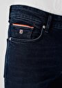 thumb-Afficher les détails de 035 Ryan Pantalon Bleu Foncé   En  Skinny Fit Homme