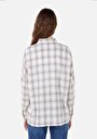 thumb-Afficher les détails de Chemise À Manches Longues Beige Relaxed Fit   Femme