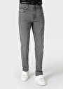 thumb-Afficher les détails de 044 Karl Pantalon Gris Straight Leg Low Rise En  Straight Fit Homme