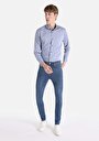 thumb-Afficher les détails de 035 Ryan Pantalon Bleu Foncé   En  Skinny Fit Homme