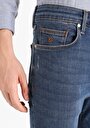 thumb-Afficher les détails de 035 Ryan Pantalon Bleu Foncé   En  Skinny Fit Homme