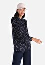 thumb-Afficher les détails de Chemise À Manches Longues Marine Slim Fit   Femme