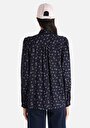 thumb-Afficher les détails de Chemise À Manches Longues Marine Slim Fit   Femme
