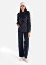 thumb-Afficher les détails de Chemise À Manches Longues Marine Slim Fit   Femme