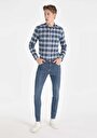 thumb-Afficher les détails de 041 Danny Pantalon Bleu   En  Slim Fit Homme
