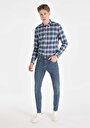 thumb-Afficher les détails de 041 Danny Pantalon Bleu   En  Slim Fit Homme