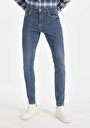 thumb-Afficher les détails de 041 Danny Pantalon Bleu   En  Slim Fit Homme