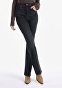 thumb-Afficher les détails de 719 Chrisa Pantalon Bleu Bootcut High Rise En  Regular Fit Femme