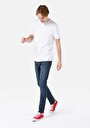 thumb-Afficher les détails de 044 Karl Pantalon Bleu Foncé   En  Straight Fit Homme