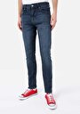 thumb-Afficher les détails de 044 Karl Pantalon Bleu Foncé   En  Straight Fit Homme