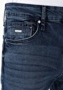 thumb-Afficher les détails de 044 Karl Pantalon Bleu Foncé   En  Straight Fit Homme