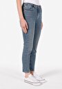 thumb-Afficher les détails de 703 Carla Pantalon Bleu   En  Slim Fit Femme