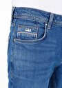 thumb-Afficher les détails de 044 Karl Pantalon Bleu   En  Straight Fit Homme