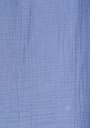 thumb-Afficher les détails de Chemise À Manches Longues Bleu Relax Fit Droit Mousseline Femme