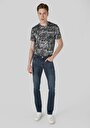 thumb-Afficher les détails de 044 Karl Pantalon Bleu Foncé   En  Straight Fit Homme