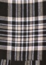 thumb-Afficher les détails de Chemise À Manches Longues Anthracite Relaxed Fit Plaid Flanelle Femme