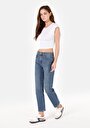 thumb-Afficher les détails de 891 Maya Pantalon Bleu   En  Slim Fit Femme