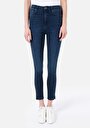 thumb-Afficher les détails de 760 Diana Pantalon Bleu Super Skinny Leg High Rise En Jean Skinny Fit Femme