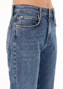 thumb-Afficher les détails de 891 Maya Pantalon Bleu   En  Slim Fit Femme