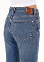 thumb-Afficher les détails de 891 Maya Pantalon Bleu   En  Slim Fit Femme
