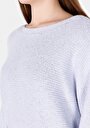 thumb-Afficher les détails de Pull Bleu Comfort Fit Manches Longues  Femme