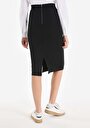 thumb-Afficher les détails de Jupe Noir Slim Fit    Femme