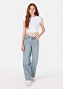 thumb-Afficher les détails de 970 Berry Pantalon Denim   En  Regular Fit Femme