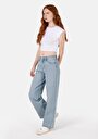 thumb-Afficher les détails de 970 Berry Pantalon Denim   En  Regular Fit Femme