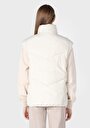 thumb-Afficher les détails de Gilet Ecru Regular Fit Femme