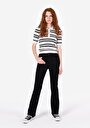 thumb-Afficher les détails de Tricot Blanc Slim Fit  Femme