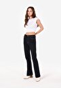 thumb-Afficher les détails de 791 Monica Pantalon Bleu   En  Regular Fit Femme