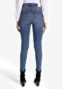 thumb-Afficher les détails de 759 Lara Pantalon Bleu   En  Skinny Fit Femme
