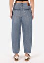 thumb-Afficher les détails de 850 Jenny Pantalon Bleu   En  Balloon Fit Femme